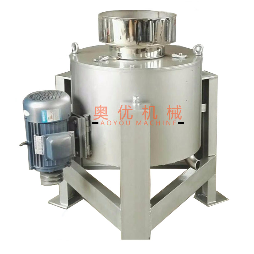 Damping centrifugal oil filter